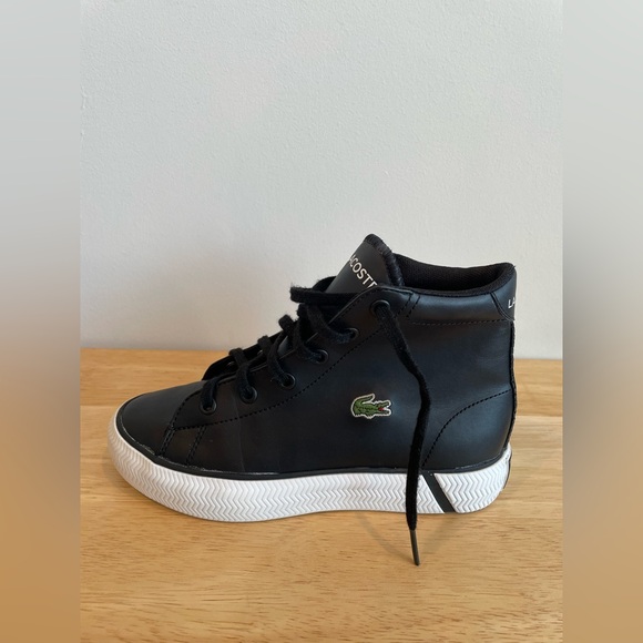 Lacoste Black Sneakers with White Accents - Picture 2 of 14